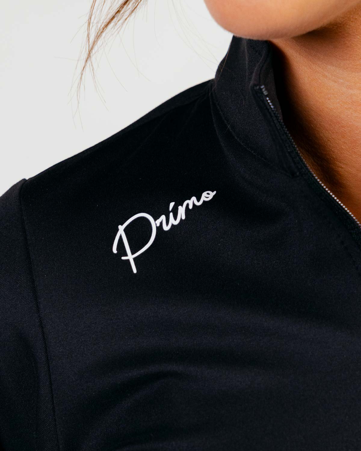 Women's Black Cursive Quarterzip – Primo Golf Apparel