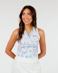 Women's Blossom Sleeveless Polo