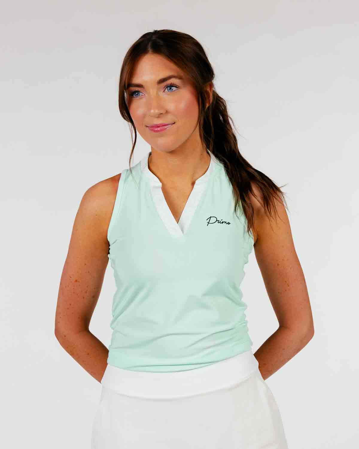 Women's Sleeveless Polo