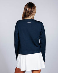 Women's Navy Crew Neck