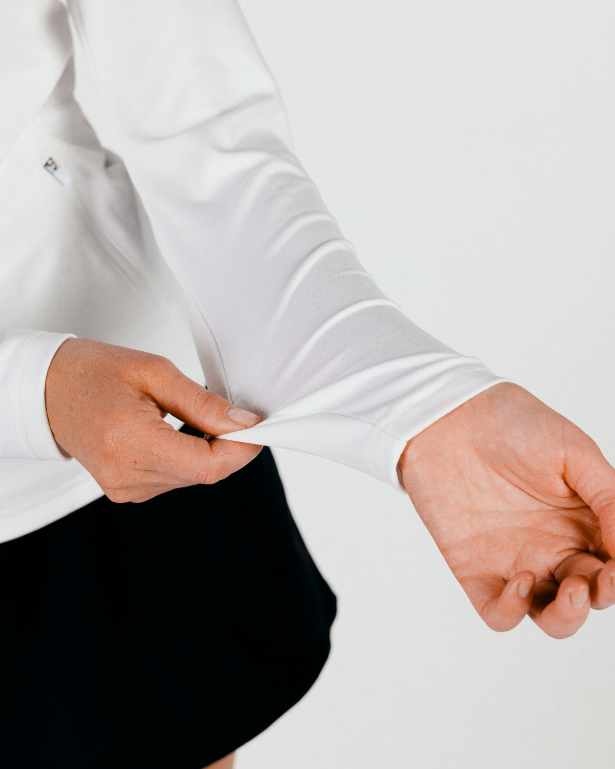 Women's White Cursive Quarterzip – Primo Golf Apparel