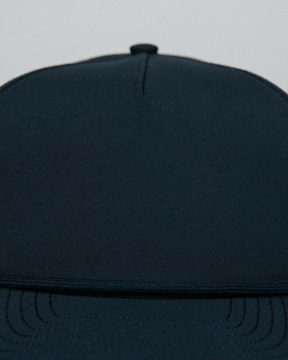 Navy Blank Hat w/ Rope