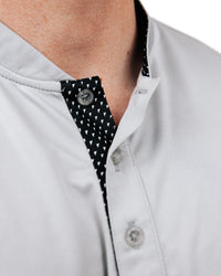 Primo Blade Collar Polo - Cool Gray