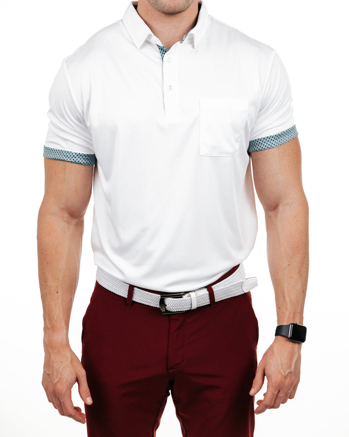 Buy Online White Pique Classic Polo T-Shirt for Men Online at Zobello